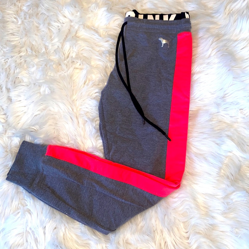 Pink Victoria Secret sweat pants